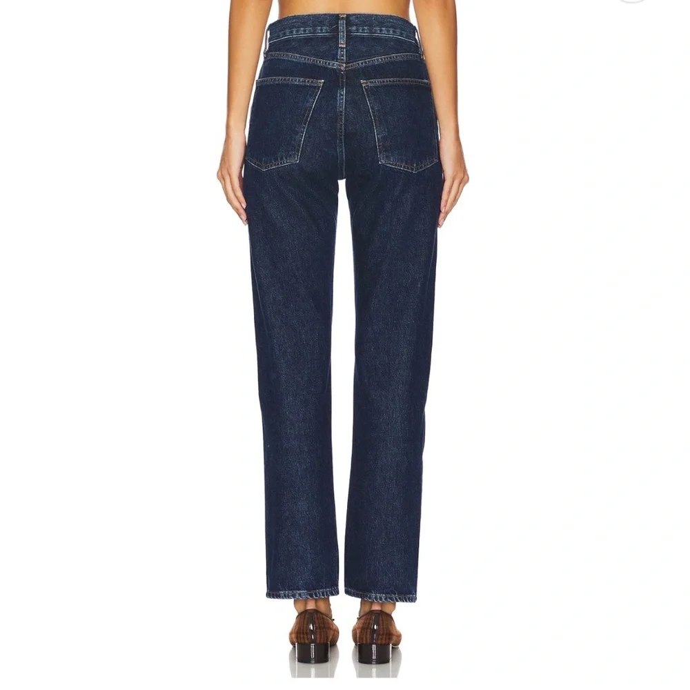 AGOLDE High Rise Jamie Long Straight Leg Jeans - Picture 4 of 6